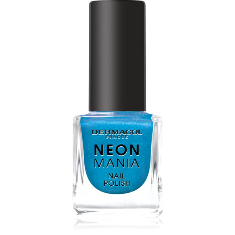 Dermacol Neon Mania körömlakk árnyalat 6 Azure Aqua 5 ml akciós termékkép 1