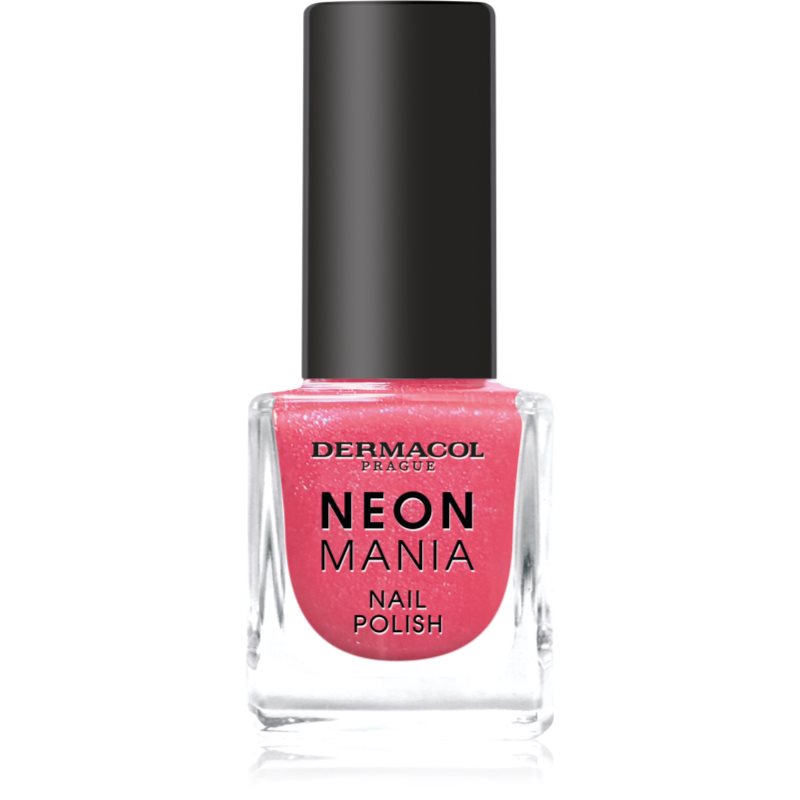 Dermacol Neon Mania körömlakk árnyalat 7 Coral Sunset 5 ml akciós termékkép 1
