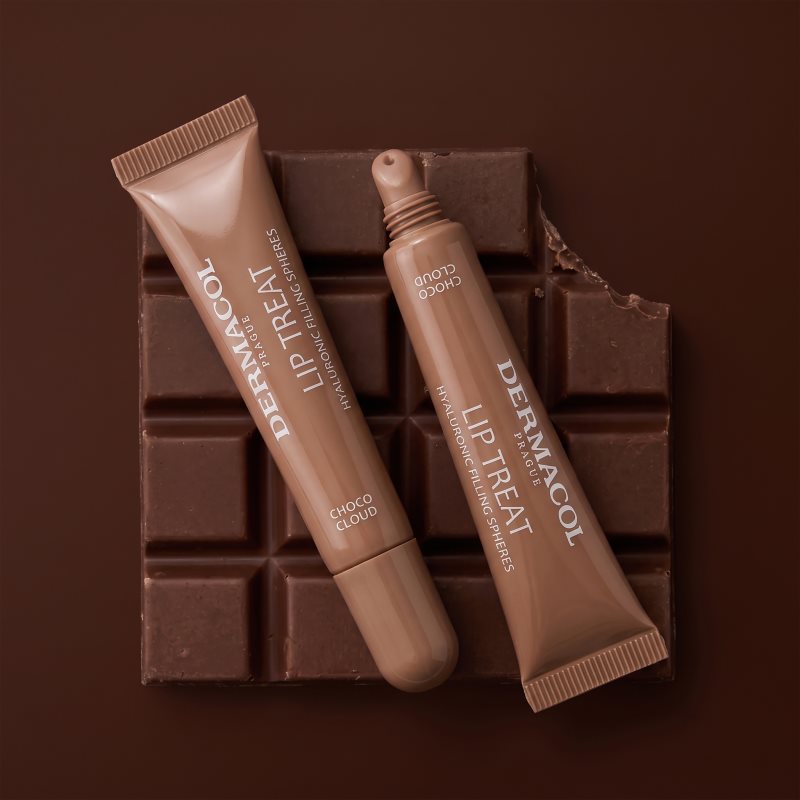 Dermacol Lip Treat Hydratisierendes Lipgloss Farbton 12 Choco Cloud 10 ml (Bild 2)