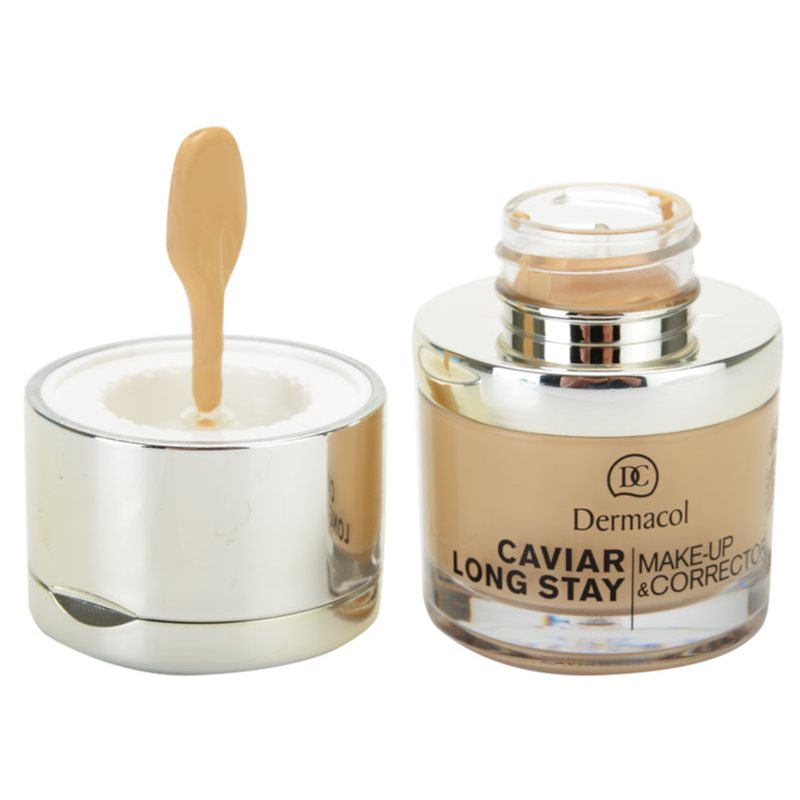 Dermacol Caviar Long Stay Caviar Long-lasting Foundation And Perfecting Concealer Shade 4 Tan 30 Ml