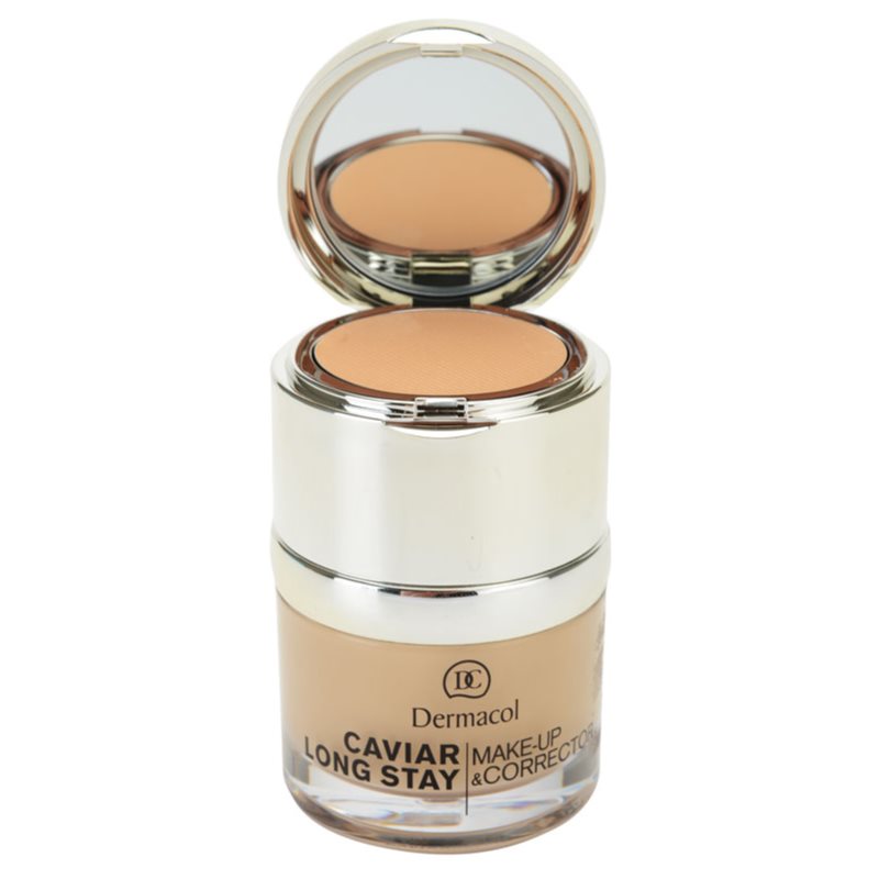 Dermacol Caviar Long Stay Caviar Long-lasting Foundation And Perfecting Concealer Shade Fair 30 Ml
