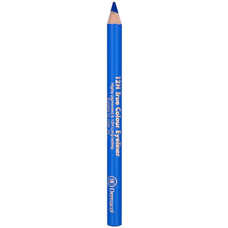 

Dermacol 12H True Colour Eyeliner стійкий олівець для очей відтінок 02 Electric Blue