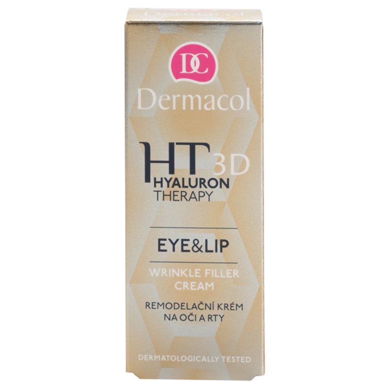Dermacol Hyaluron Therapy 3D Remodeling Cream For Eyes And Lips 15 Ml