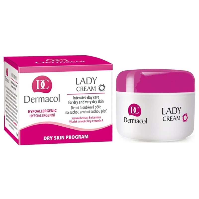 Dermacol Dry Skin Program Lady Cream Day Cream For Dry And Very Dry Skin 50 Ml