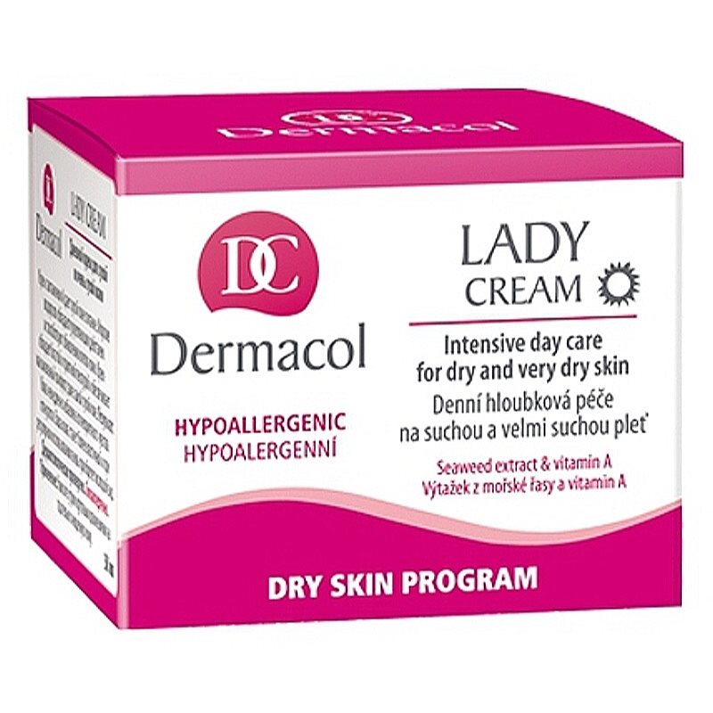 Dermacol Dry Skin Program Lady Cream Day Cream For Dry And Very Dry Skin 50 Ml