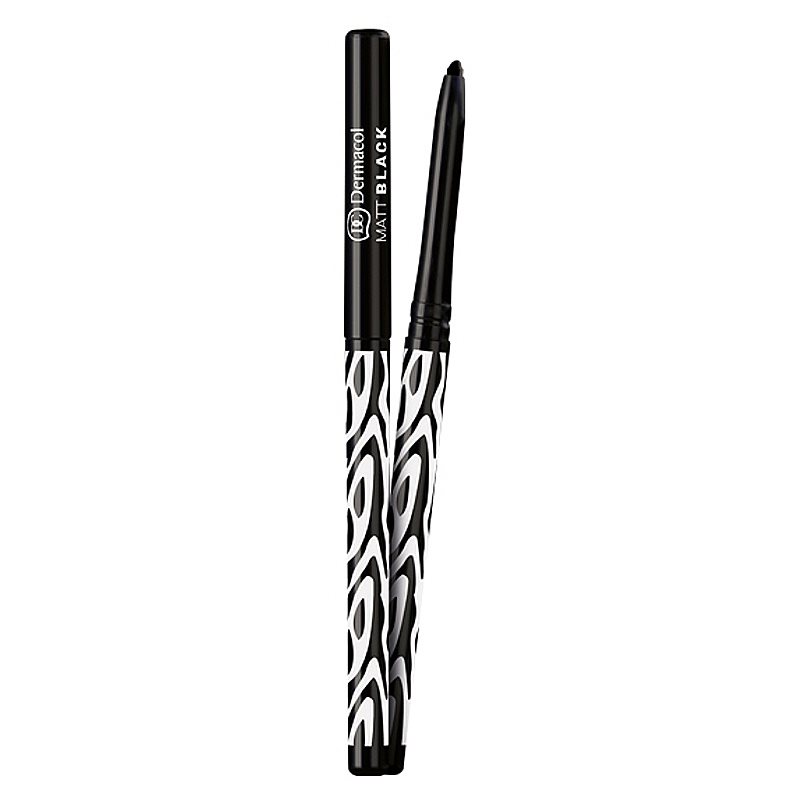 

Dermacol Black Sensation Matt Black контурний олівець для очей black