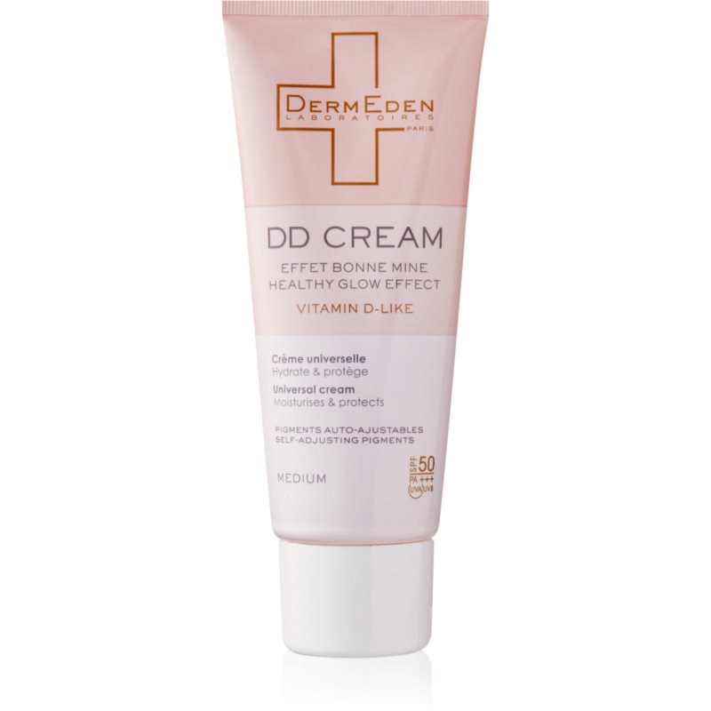 DermEden DD Cream SPF 50 protective tinted cream for the face shade Medium 50 ml