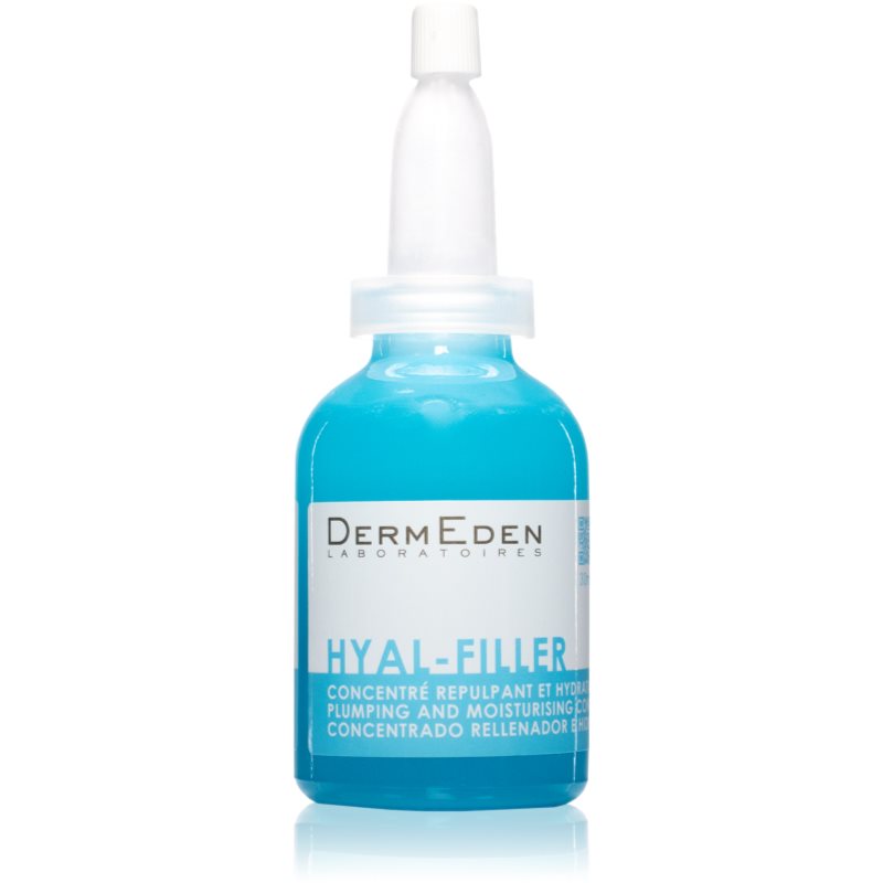 DermEden DermEden CONCENTRATES 15% Plumping & Moisturising Concentrate ser pentru contur pentru piele sensibilă 30 ml