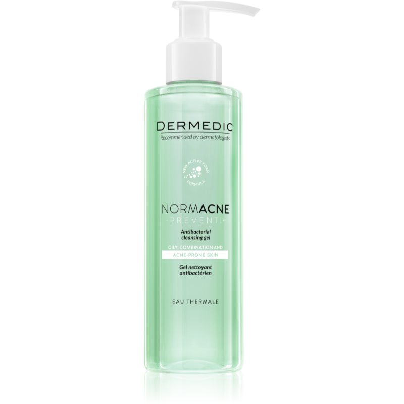 Dermedic Normacne Preventi gel facial cleanser with antibacterial ingredients 200 ml
