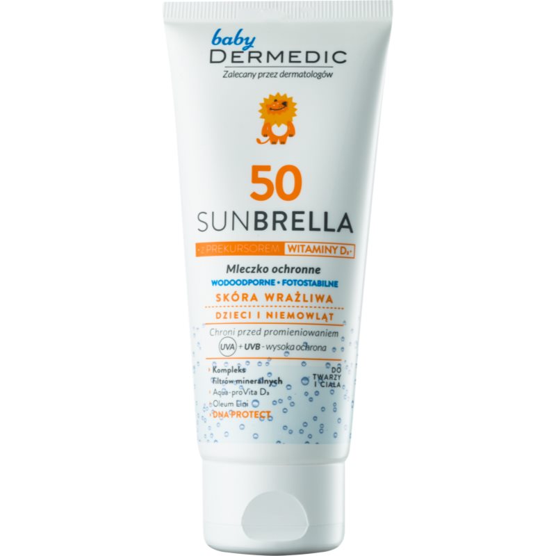 

Dermedic Sunbrella Baby мінеральний лосьон для засмаги SPF 50
