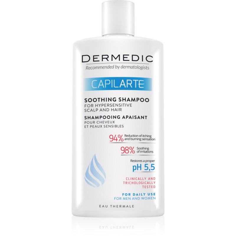 E-shop Dermedic Capilarte zklidňující šampon pro citlivou pokožku hlavy 300 ml