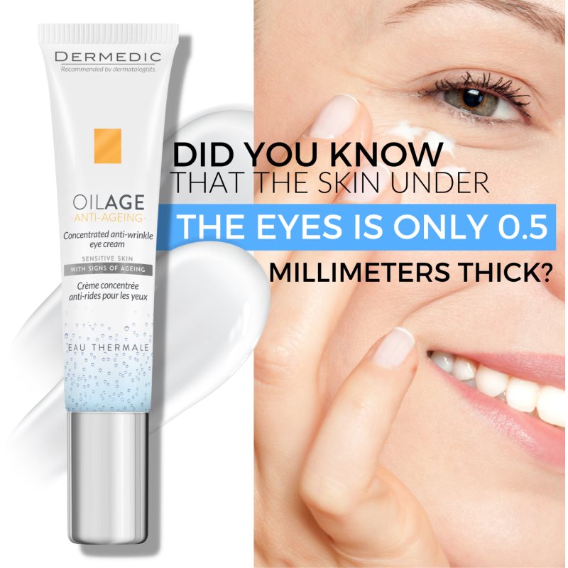 Dermedic Oilage Anti-Ageing koncentrált szemkrém a ráncok ellen 15 g termék 2. képe
