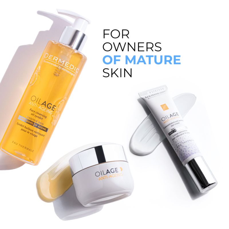 Dermedic Oilage Anti-Ageing koncentrirana krema za područje oko očiju protiv bora 15 g