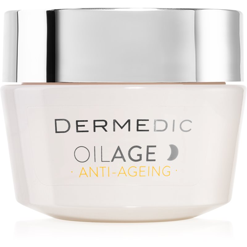 

Dermedic Oilage Anti-Ageing відновлюючий нічний крем для відновлення пружності шкіри