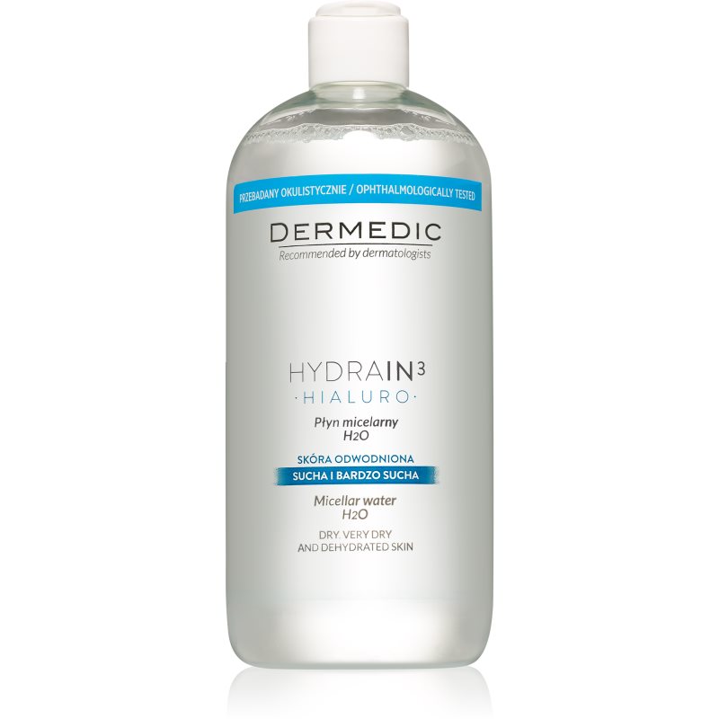 Dermedic Hydrain3 Hialuro micellás víz 500 ml