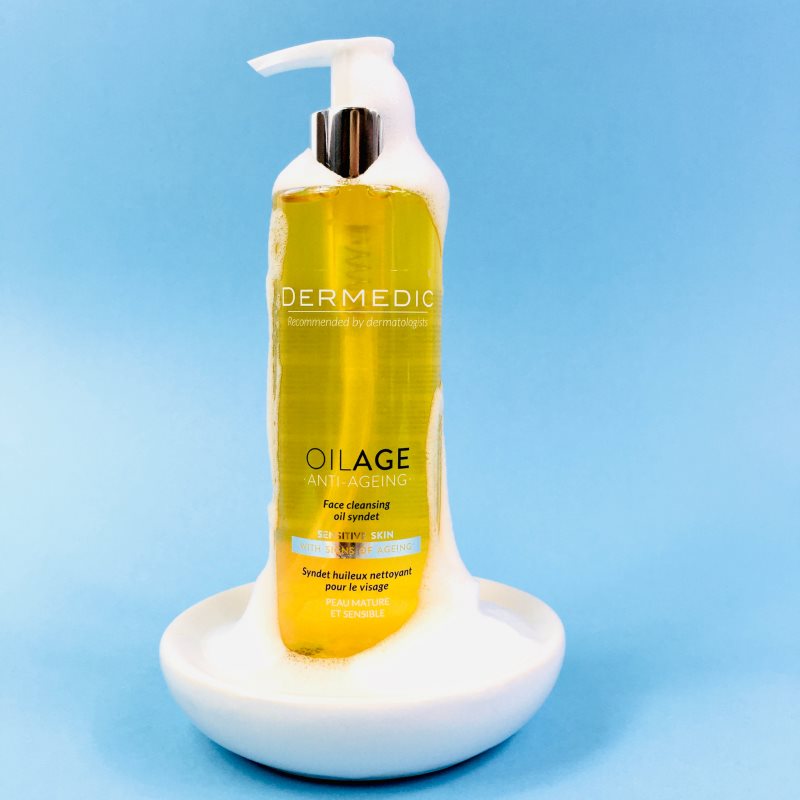 Dermedic Oilage Anti-Ageing olajos arclemosó gél 200 ml termék 2. képe
