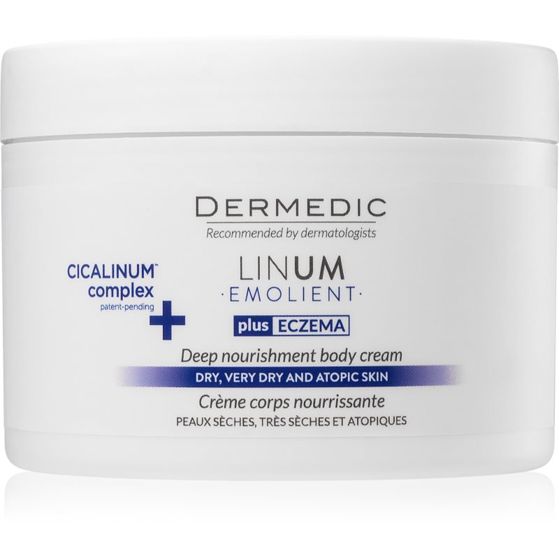 

Dermedic Linum Emolient поживний крем для тіла для сухої та атопічної шкіри