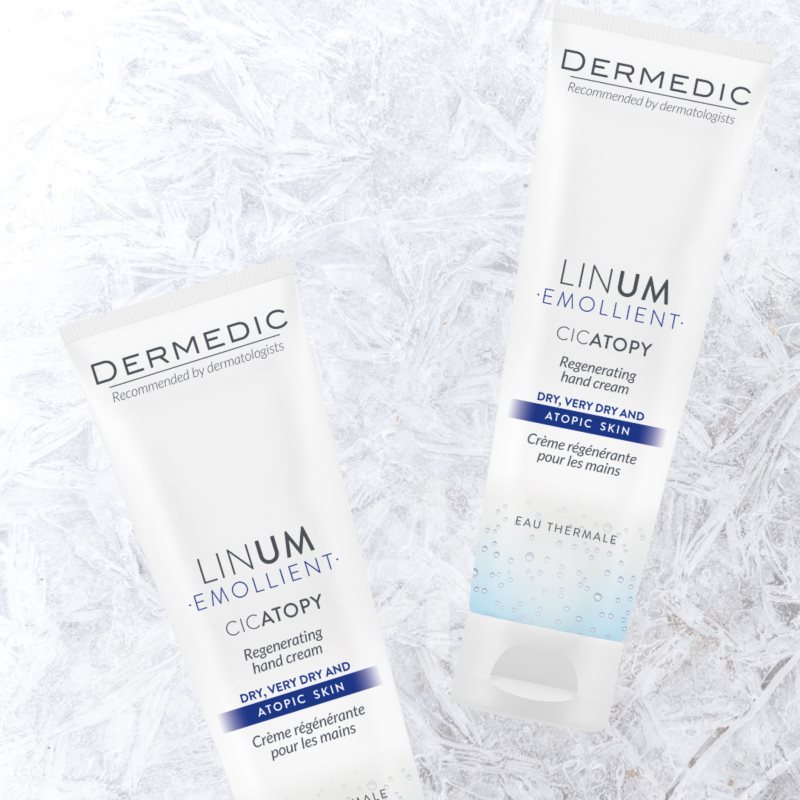 Dermedic Linum Emolient krem regeneracyjny do rąk 75 ml
