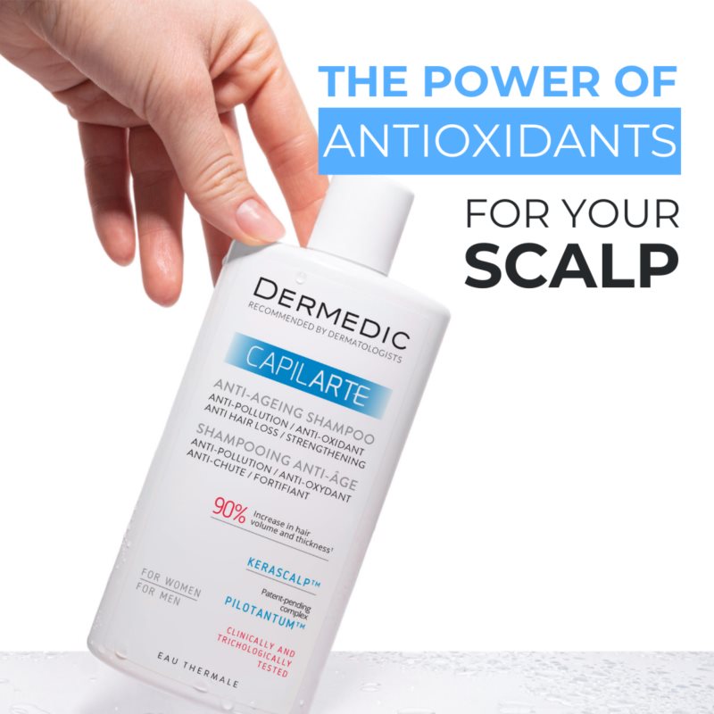 Dermedic Capilarte shampoo with anti-ageing effect 300 ml