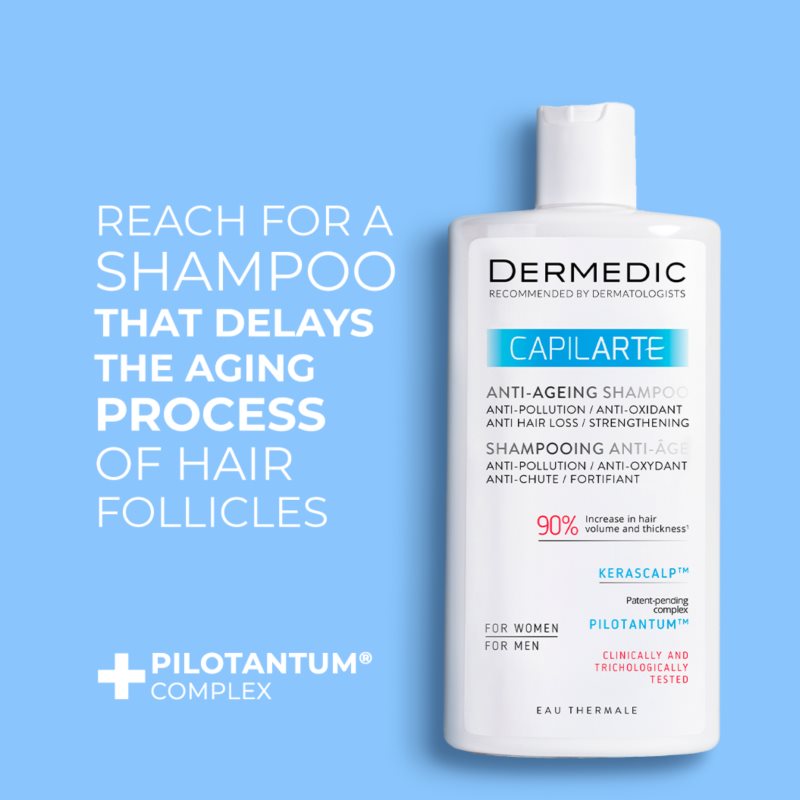 Dermedic Capilarte shampoo with anti-ageing effect 300 ml