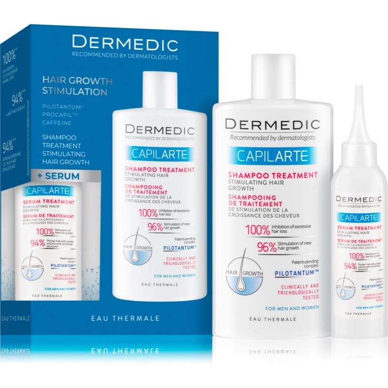 Dermedic Capilarte Hair Growth dárková sada stimulující růst vlasů