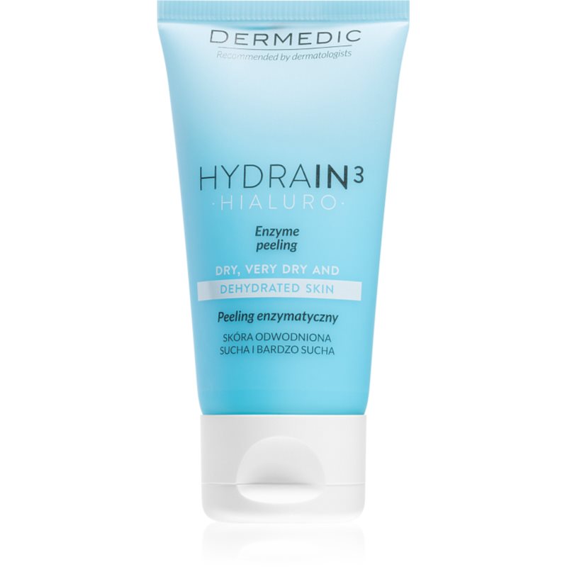 Dermedic Hydrain3 Hialuro enzymatický peeling pre dehydratovanú suchú pleť 50 g