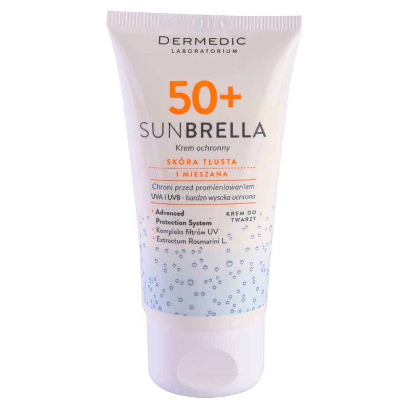 

Dermedic Sunbrella захисний крем для жирної та комбінованої шкіри SPF 50