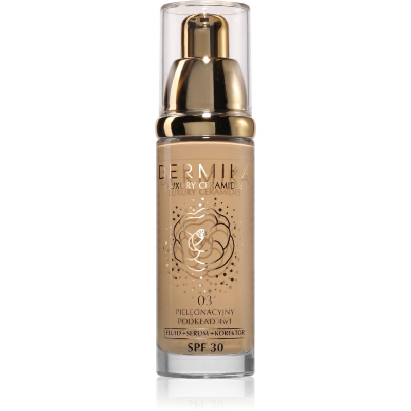 Dermika Luxury Ceramides SPF 30 Serum Foundation s ceramidima nijansa 03 30 ml