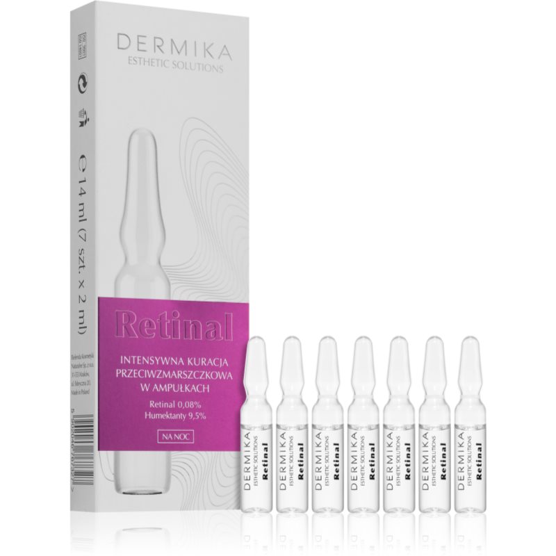 Dermika Esthetic Solutions Retinal інтенсивний догляд проти зморшок 7x2 мл