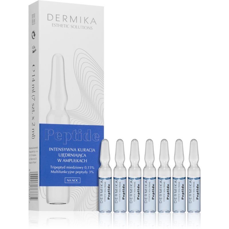 Dermika Esthetic Solutions Peptide інтенсивний догляд для зміцнення шкіри 7x2 мл