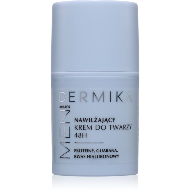 Dermika 100% for Men 48H хидратиращ крем за лице за мъже 50 мл.