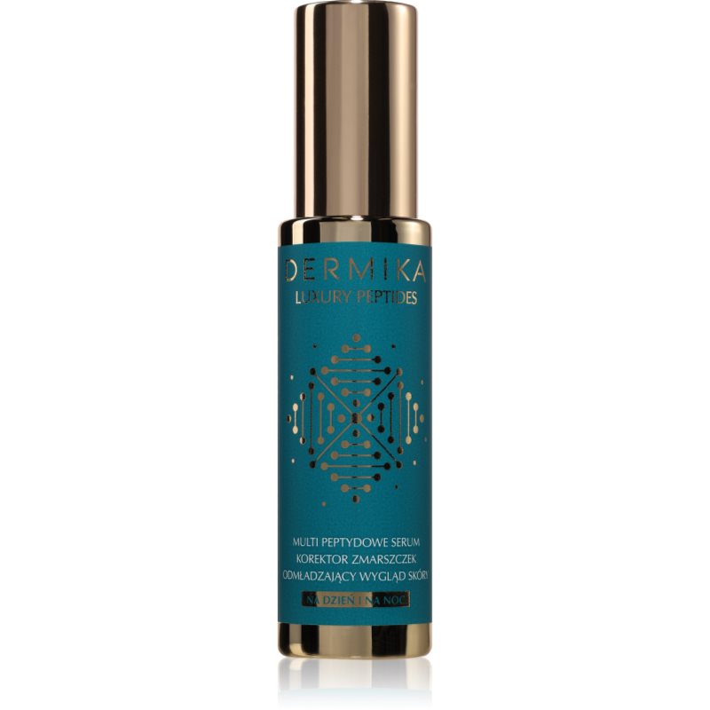 Dermika Luxury Peptides подмладяващ серум за лице против бръчки 60 мл.