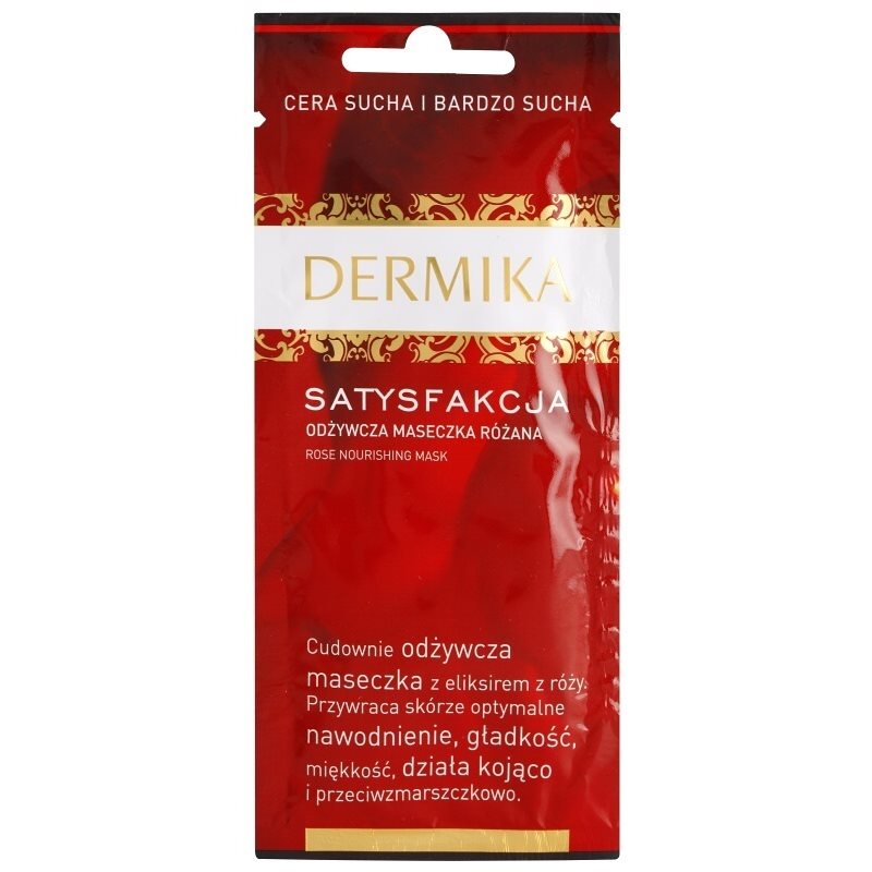 

Dermika Satisfaction поживна маска для сухої та дуже сухої шкіри