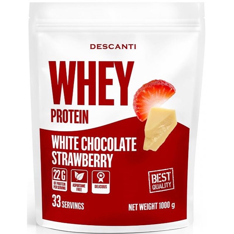 Descanti Whey Protein srvátkový proteín príchuť Chocolate Strawberry 1000 g kúpite na Notino.sk