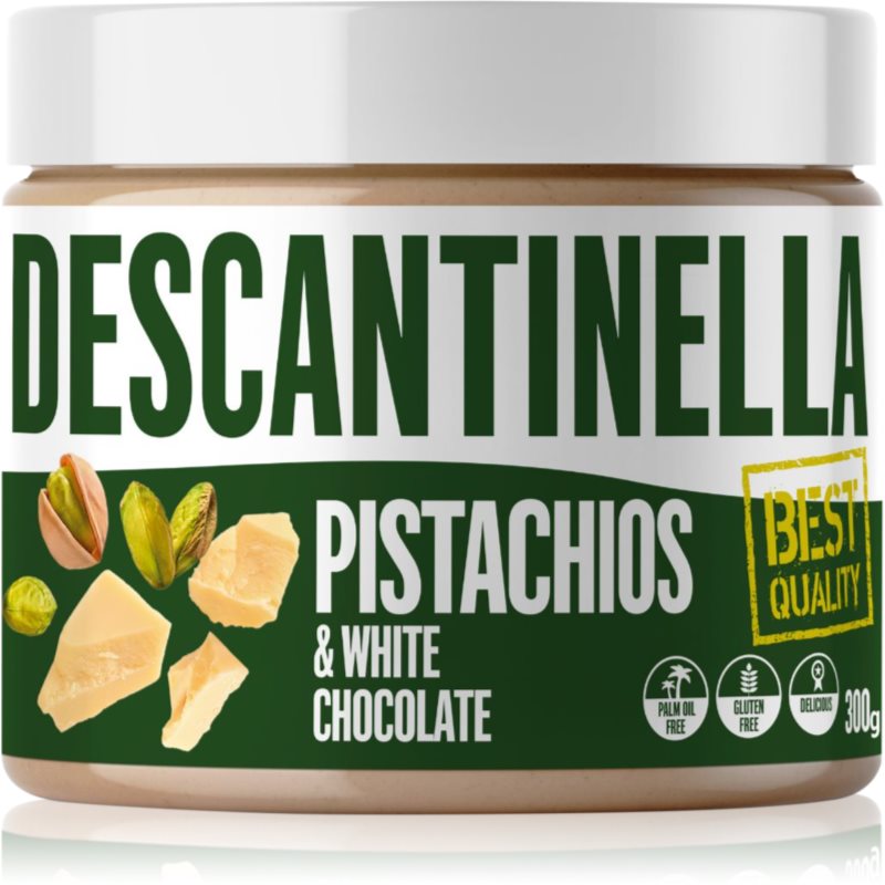 Descanti Descantinella Pistachios & White Chocolate orechová nátierka 300 g kúpite na Notino.sk