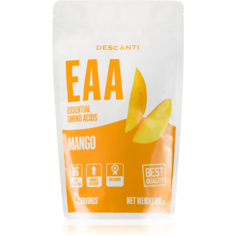 Descanti EAA podpora športového výkonu a regenerácie príchuť Mango 300 g kúpite na Notino.sk