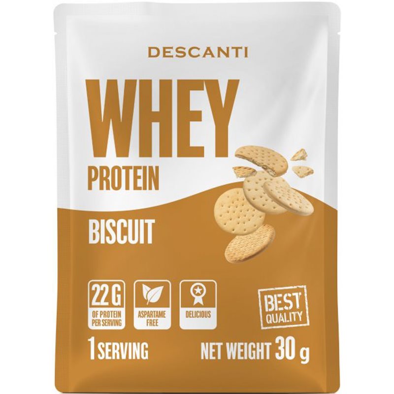 Descanti Whey Protein srvátkový proteín príchuť Biscuit 30 g kúpite na Notino.sk