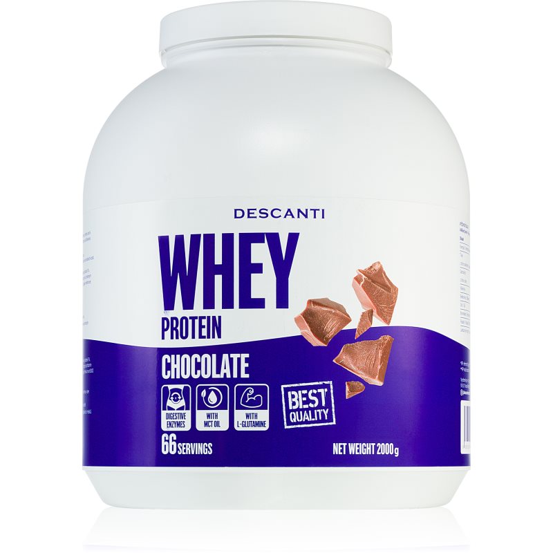 Descanti Whey Protein srvátkový proteín príchuť Chocolate 2000 g kúpite na Notino.sk