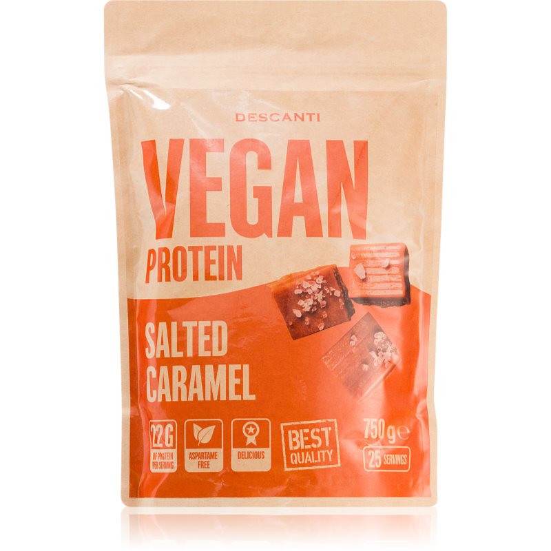 Descanti Vegan Protein vegánsky proteín príchuť Salted Caramel 750 g kúpite na Notino.sk