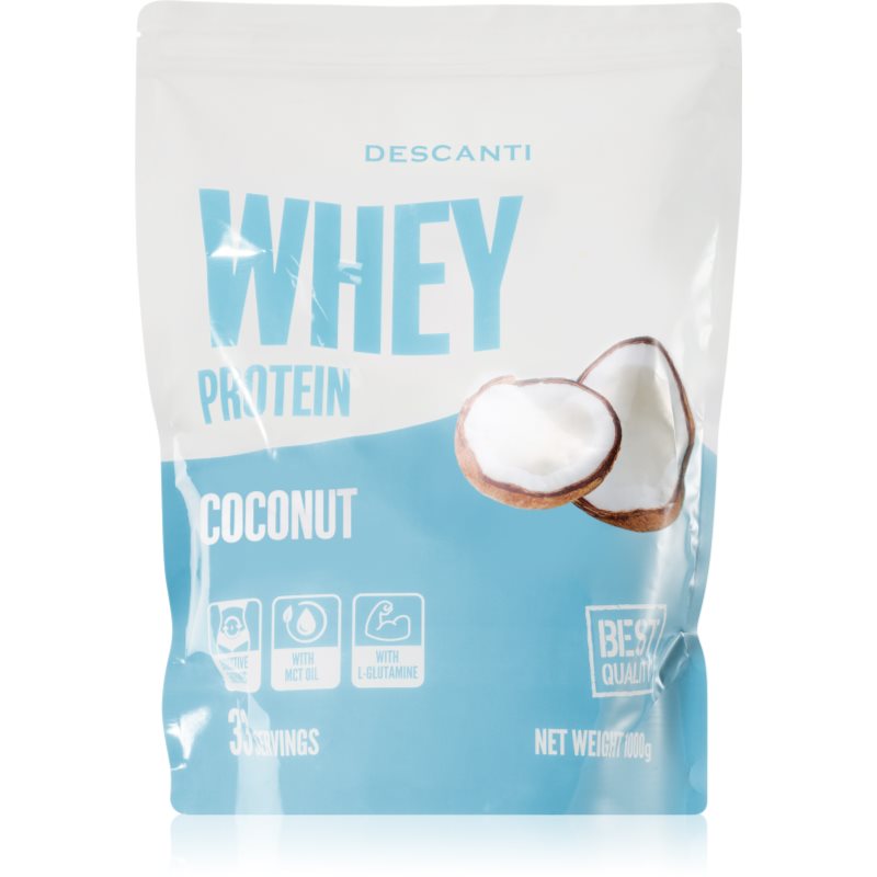 Descanti Whey Protein srvátkový proteín príchuť Coconut 1000 g