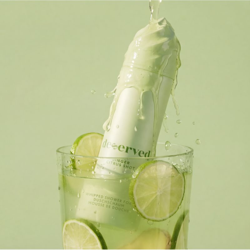 DESERVED Whipped Shower Foam Ginger Citrus Shot Duschschaum für den Körper 250 ml (Bild 6)