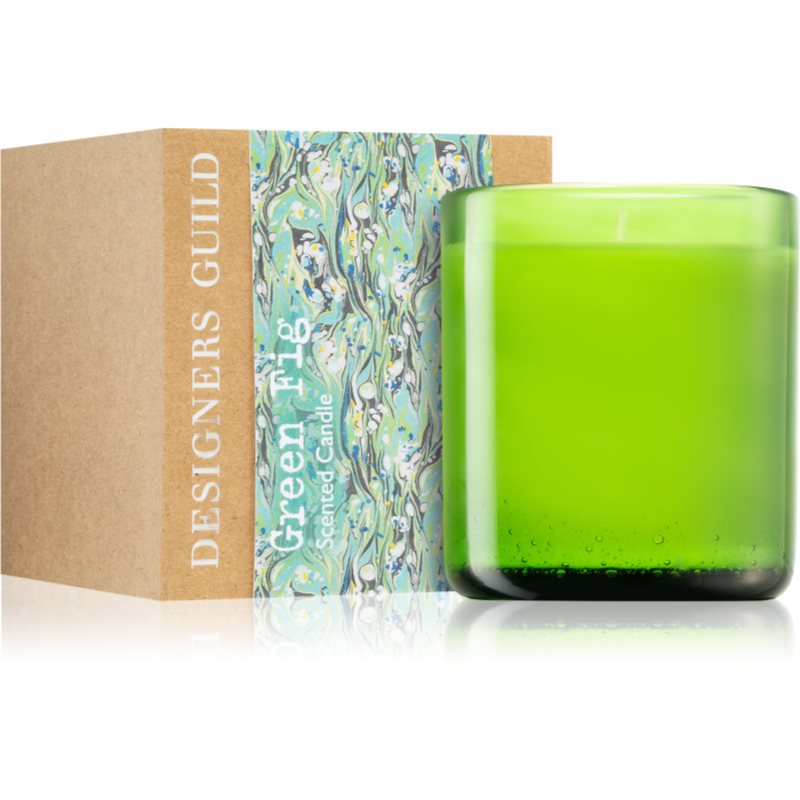 Designers Guild Green Fig Glass Scented Candle 220 G