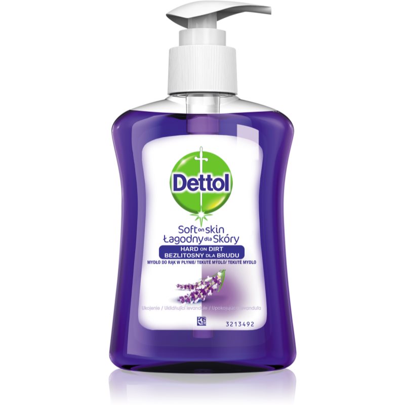 Dettol Soft On Skin Lavender рідке мило для рук 250 мл