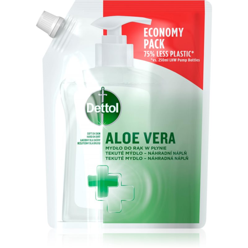 Dettol Soft on Skin Aloe Vera folyékony szappan utántöltő 500 ml