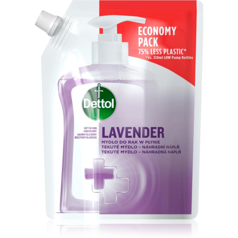 Dettol Soft On Skin Lavender Liquid Soap Refill 500 Ml