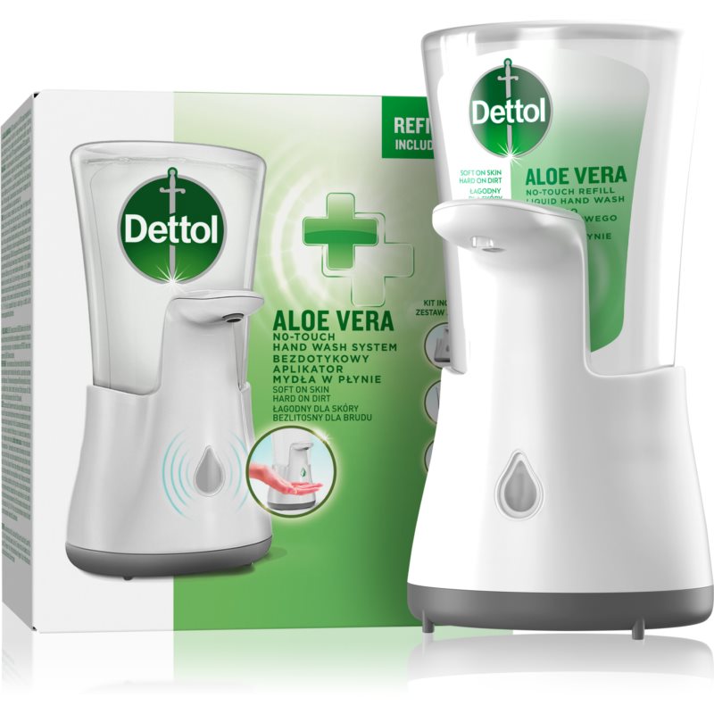 Dettol Soft On Skin Aloe Vera Touch-free Soap Dispenser 250 Ml