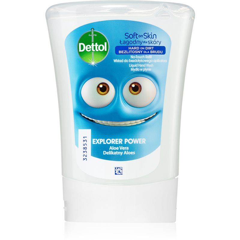 Dettol Soft On Skin Kids Explorer Power наповнювач для безконтактного дозатора мила 250 мл
