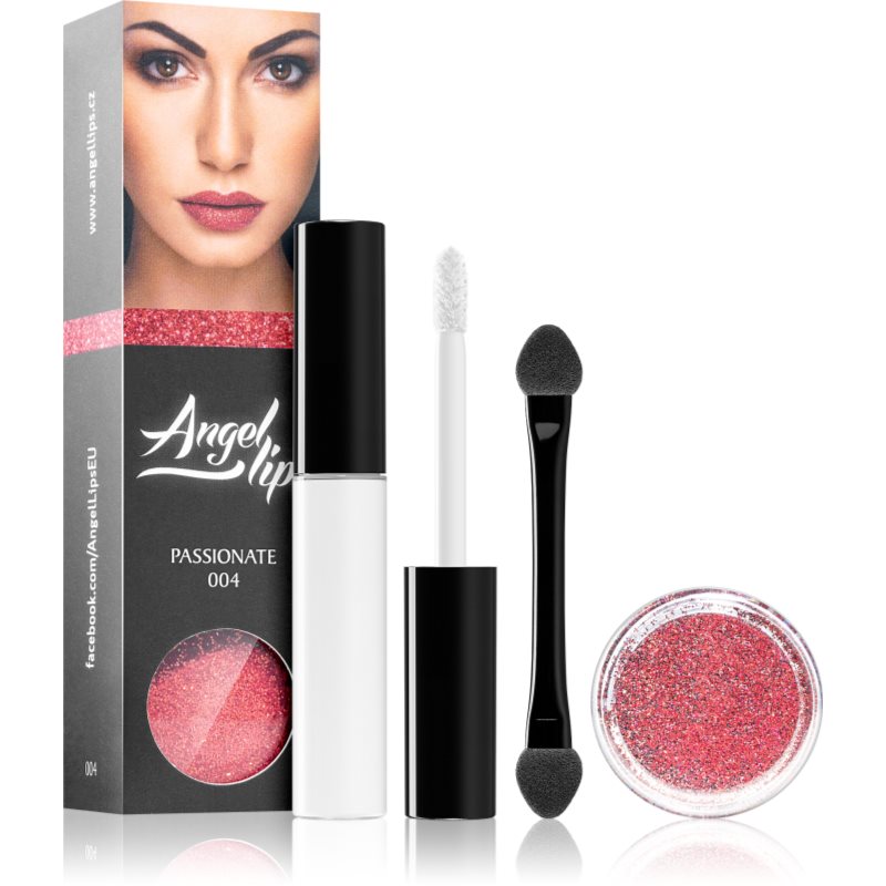 

Di Angelo Cosmetics Angel Lips блискітки для губ відтінок 004 Passionate