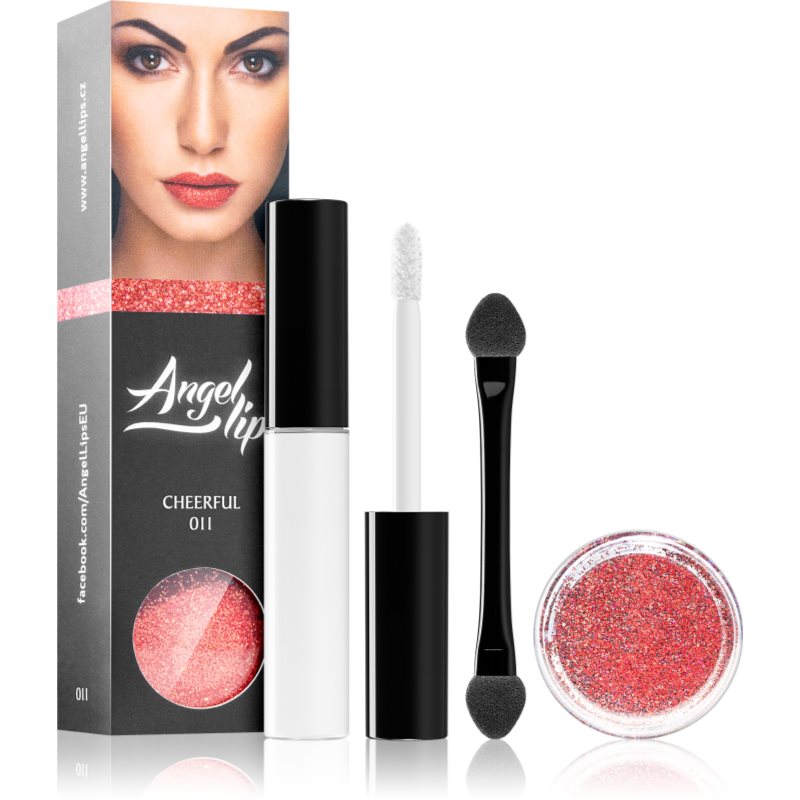 

Di Angelo Cosmetics Angel Lips блискітки для губ відтінок 011 Cheerful