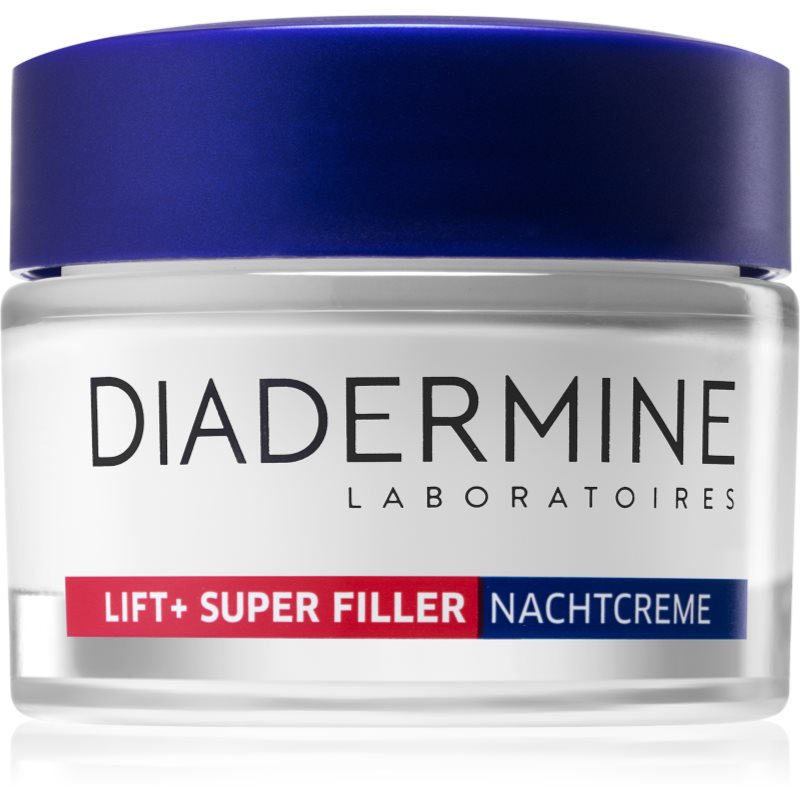 Diadermine Lift+ Super Filler liftingový nočný krém pre definíciu kontúr tváre 50 ml